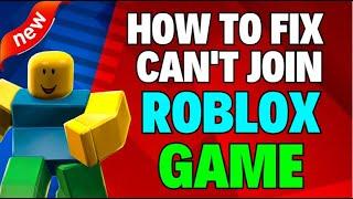 How to Fix Can't Join Roblox Game [ 100% FIXED ]