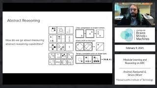 Modular Learning and Reasoning on ARC