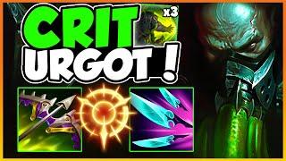 A viewer requested this CRIT URGOT build (Spammable E) - League of Legends