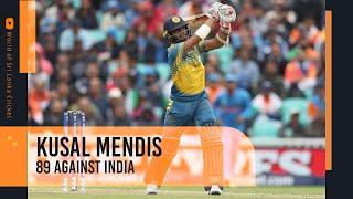 Kusal Mendis' 89 agents India | CT17