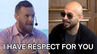 Andrew Tate Talking About Conor McGregor Then Conor Responds