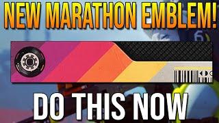 SECRET NEW Marathon the Game EMBLEM in Destiny 2! (Season of the Deep)