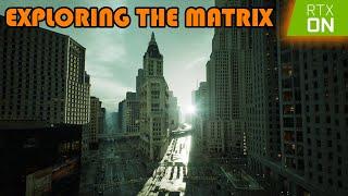 Exploring The Matrix Awakens City Project In Unreal Engine 5 With An RTX 3090