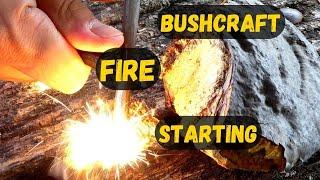 3 best ways to start a bushcraft fire (without matches)