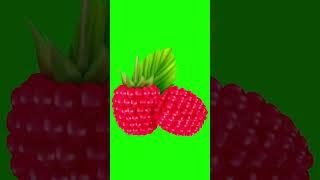 green screen fruits