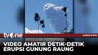 Gunung Api Raung Alami Erupsi | Kabar Siang tvOne