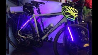 DIY Bike Frame Lights