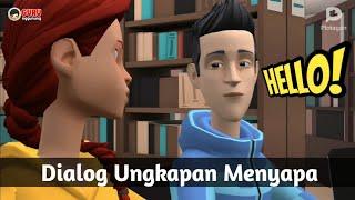 Animasi 3D Dialog Ungkapan Menyapa (Greetings)