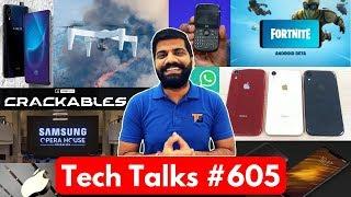 Tech Talks #605 - Pixel 3XL Bezel less, POCO F1 Issue, OnePlus Crackables, Fortnite Android, Nokia9