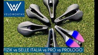 Fizik vs Selle Italia vs Prologo vs Pro Saddle Review!