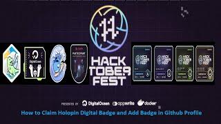 How to Claim Holopin Digital Badges and Add Badge in Github Profile || Step by Step Process