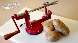 Manual Hand-Crank Potato & Apple Peeler Review - Victorio/VPK Brands