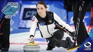 Russia v Sweden - Semi-final - CPT World Women's Curling Championship 2017