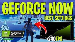 GeForce Now BEST SETTINGS : BOOST FPS & ZERO INPUT DELAY IN GEFORCE NOW!