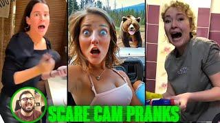 SCARE CAM Pranks Reaction 2024 | Funny Scare Videos #161/ Jump Scare / Funny Scare Prank Compilation