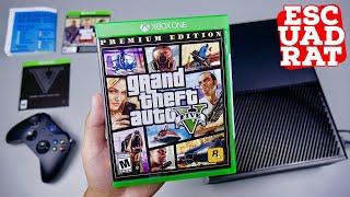 GTA 5 Premium Edition English, Unboxing & Gameplay Xbox One (Map Los Santos + GTA 5 Online) GTA V