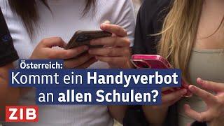 Handyverbot an Österreichs Schulen - sinnvoll oder übertrieben? | ZIB2 vom 09.09.2024