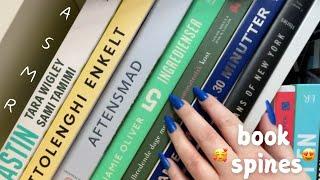 ASMR Book Spine Tapping & Scratching | Book Cases 