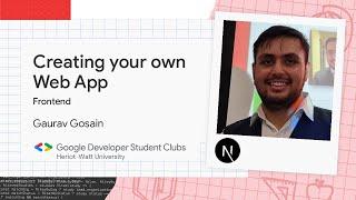Creating your First Web App - Frontend
