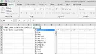 Remove Unwanted Characters in MS Excel