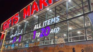 THE LARGEST 1 To 20 AED SHOPPING MARKET IN UAE || DUBAI BIGGEST SHOPPING CENTER ||Eshaal In Dubai ..