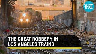 Watch: Thieves loot Amazon, FedEx train cargo in US, empty open packages left on rail tracks