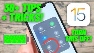 iOS 15 // 30+ Battery Life TIPS + TRICKS! // Extend Your iPhone's Battery Health!