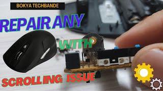 Mouse scroll wheel repair | 100% WORKING | Best Method | FIXED | 90 rupees |