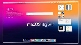 How to make Windows 10 look like macOS Big Sur || macOS Big Sur Theme For Windows 10 *UPDATED*