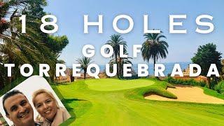 From Tee to Green || 18 holes at Golf Torrequebrada || Parapargolf App