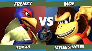 Valhalla IV - Frenzy (Falco) Vs. Moe (Donkey Kong) Smash Melee - SSBM