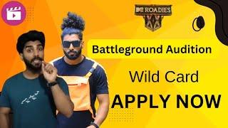 Wild Card Audition Crack MTV ROADIES XX By Navi