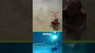 MAKO MERMAIDS BEHIND THE SCENES: Swimming with the tail #mermaids