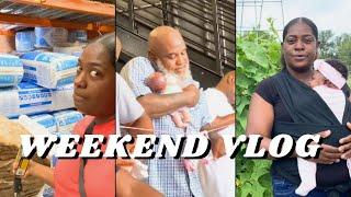Weekend Vlog | Clearance Insulation For The Debt Free Farmhouse | Baby Shower Fun