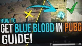 Battlegrounds: How To Change Blood Colour to Blue! - Better visibility Blue Blood