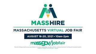 MassHire Massachusetts Virtual Job Fair - 30 Second Promotional Video