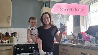 CLEANING AFTER A HEATWAVE | SPEED CLEAN/CLEAN WITH ME | UK MUM OF TWO