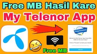 My Telenor Kay Taraf Say Gift  || Free MB  || 3k Tech