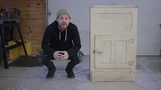 Oh Baby baby - Vintage Antique Ice Box Restoration