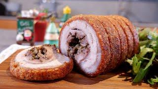 Secret to the Crispiest Christmas Roast Pork Belly Roll! 脆皮猪肉卷 Filipino Lechon Recipe| EF Appliances