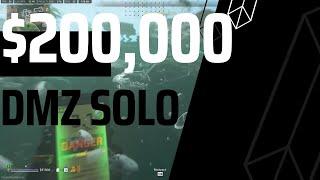 DMZ 200,000$ in one run SOLO - IS IT POSSIBLE??