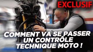 Exclusif : Contrôle Technique Moto, la procédure