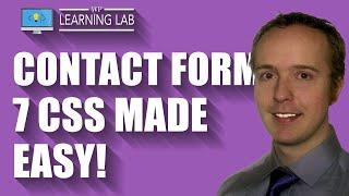 Contact Form 7 CSS to Style CF7 Submit Button, Inputs, Fields and Dropdown | CF7 Tuts Part 2