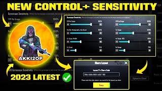 Akki2op GAMING New Sensitivity Code (2023) & Akki2op New Control code Bgmi | Akki2op Sensitivity