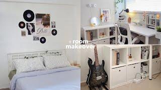 Room Makeover  | minimalistic, pinterest inspired, cozy room decor, organise w/ me