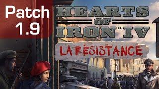 Hearts of Iron 4 La Résistance: Patch 1.9 - Besetzte Gebiete, Widerstand, Garnison uvm.  (Tutorial)