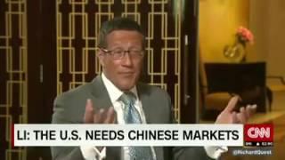 CNN Interview by Richard Quest with TIENS Chairman Mr. Li Jinyuan