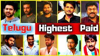 Top 10 Telugu Highest paid actors in 2021  South Actor Salary