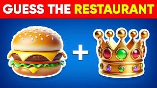 Guess The Fast Food Restaurant and Food By Emoji? | Emoji Quiz