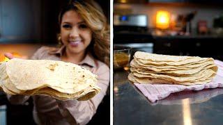 THE ONLY FLOUR TORTILLA RECIPE YOU WILL EVER NEED!!! | Tortillas de Harina